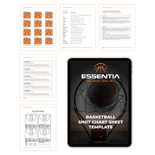 Basketball Shot Chart Sheet Template
